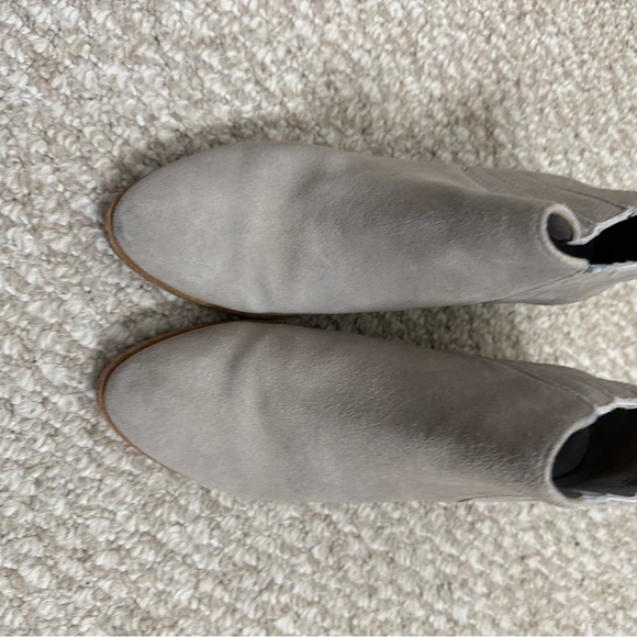 Joie Barlow Gray Suede Ankle Boots | 37 - Picture 2 of 10